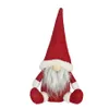 Feliz Natal Swedish Santa Gnome Plush Doll Ornamentos