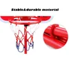 72-150 cm Basket Basket Altezza regolabile Bambini Balla Ball Hoop Giocattolo Set Ragazzo Training Practice Esterno Telaio Stand Regolare Attività Sport Gioco Mini Iron Bambino da gioco