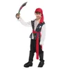 Umorden Costumi di Halloween per Ragazzi Bambini Bambini Costume da Pirata Fantasia Infantil Abbigliamento Cosplay Q0910