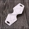 Greeting Cards Event & Party Supplies Festive Home Garden 30Pcs 4.5*10.8Cm Folding Tag Colorf Jewelry Display Card Necklace Bracelet Lable C