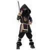 Halloween Kids Ninja Kostymer Cosplay Födelsedagsfest Boys Girls Warrior Stealth Assassin Kostymer Q0910