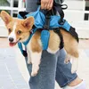 Collari per cani Guinzagli Zaino multifunzionale per trasportini per gatti Borsa a tracolla traspirante regolabile Forniture per imbracatura staccabile