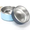 64oz Double Wall Non-Slip Stainless Steel Pet Dog Food Feeder Water Bowls for Medium Large Pets dogs bowl WLL934