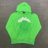 Män Skum Tryckta Hoodies Sweatshirts Högkvalitativ Fleece Hoodie Designer Sweatshirt Modes Fashion Hip Hop Tops 7 färger Mörkblå