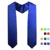 Sublimation Blank Graduation Tie Stoles Home Textile Grad Senior Student V-neck Logo Printing For Students