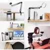 Support de support de bras de ciseaux de perche de Suspension de pince de bureau extensible avec montage sur Table pour webcam lumineuse annulaire Tiktok Live