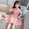 Mädchen Kleid Erdbeere Mesh Kinder Kleider Für Mädchen Ärmellose Prinzessin Kleid Kinder Sommer Nette Tutu Kleid Für Mädchen 6 8 10 1 Q0716