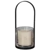 Ljushållare Nordic Style Tillbehör Glas Lantern Romantisk Candlelight Metal Luxury Velas Heminredning Di50zt