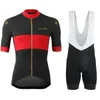 Racing Sets Le Co Cykel Jersey Set 2021 av Wiggins Kläder Mens Cykel Shorts MTB Road Bike Suit Shirts Maillot Culotte