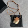 2021 أحدث القش plaited حقيبة صغيرة لبنان أحمر الشفاه سماعات حقائب الكتف حقيبة crossbody الفاخرة