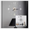 Acrylique Horloge Murale DIY Miroir Horloge Murale Art Acrylique 3D Miroir Autocollant Home Office Décor Cadeau Unique RRD7045