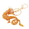 1 Pièce Dragon Forme Porte-clés Pendentif Unisexe Mode Bijoux Cadeau G1019