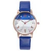 Wristwatches Fashion Belt Series Bracelet Watch Multicolor Fine Round Joker Lady Wrist