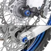 Vis d'écrou d'essieu de roue avant et arrière M16 M20 en aluminium pour YAMAHA YZ WR 125 250 250F 450F 125X 250X, accessoires de moto