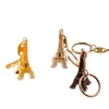 Paris Retro Mini Eiffel Tower Model Cute Keychain Keyring Keyfob Love Gift fa Vintage Style G1019