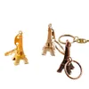 Paris rétro Mini tour Eiffel modèle mignon porte-clés porte-clés amour cadeau fa Style Vintage G1019