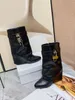 longues bottes chaudes pour les femmes