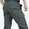 Pantalon d'extérieur léger randonnée hommes été séchage rapide sport pantalon respirant escalade pêche étanche 4XL