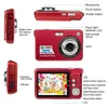 Câmeras digitais -2,7 polegadas LCD Câmera recarregável de 16MP portátil para pography Kids Travel Camping Gifts
