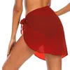 Sexy Women Chiffon Swimwear Pareo Scarf Cover Up Wrap Kaftan Sarong Beach Wear Bikinis Cover-Ups Skirts Dress Women's