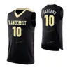 NIK1 NCAA College Vanderbilt Commodores Basketball Jersey 42 Quentin Millora-Brown 50 Ejike Obinna 55 Oton Jankovic 10 Darius Garland Custom