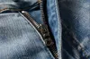 Hommes Designer Jeans Star Haute Élastiques En Détresse Ripped Slim Fit Moto Biker Denim Pour Hommes S Mode Pantalon Noir # 032