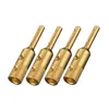 Smart Power Plugs 4PCS Viborg VB401G Audio Pure Copper Gold Plated Banana Plug Speaker Cable DIY