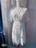 Neue Frauen -Modedesigner -Designs Kleider Modetrends Whitedress Summer Dress Girls Party Chiffon Frau Vintage White Women Kleid 3851