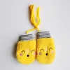 Jaiv granular mittens cashmere warm and gloveschildren039s winter cutebaby plush warm plush hanging neck gloves1609556