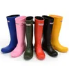 rubber knee boots rain