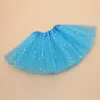 Barnflickor Sparkle Glitter Tutu Dress Baby Kids Sequins Stjärnor Lace Dance Ballet Tulle Tutu Skirt Princess Dress