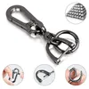 10pcs Bag Parts KeyChain Detachable Metal 360 Degree Rotating Hanging Waist Key Chain Pendant Strong Carabiner Hook For Men Women
