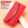 Female Clutch Bag Genuine Leather Wallet for Women Fashion Luxury Anti Theft Purse Woman Long Business Card Holder