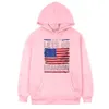 S-3XL Vamos ir Brandon Hoodies Jaqueta Hooded Pullover Casaco US Flag Stars Stripe Imprimir Anti Biden Trump 2024 Traje Unisex Sport tops roupa