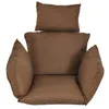 Coussin/oreiller décoratif coussins de coussin de chaise suspendue pour oeuf lavable balançoire épaissir coussin de patio