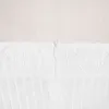 Gilet blanc creux pour femmes col carré tunique sans manches sexy minimaliste débardeurs femme mode été 210524
