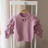 Pullover Spring Autumn Baby Children's Sweater Girls Jacket Girl Knitwear Kids Long-sleeved Warm Top1-3 -4-6 Years