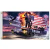 3 * 5 ft Trump Flag 2024 Valflaggor Donald The Revenge Tour 150 * 90cm Banner Sn5674