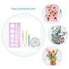 DIY -Papier -Quilling -Werkzeuge Kit Vorlage Formplattennadeln Pinzetten Hamdmade Crafts Decoration Tool Andere Künste und 8525692