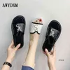 Women Slippers Fashion Flats Paltfrom Pu Shoes Women Sandals Summer 2021 Desiger Dress Flip Flops Slippers Women Zapatos Mujer Y0406