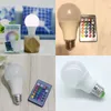 LED Bulb RGBW 3W 5W 10W 15W E27 82-265V Globle Bulbs Light Colorful Bombilla Office Interior Home Spot lighting Lamp