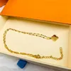 Fashion Classic Necklace Street Brand Unisex Bracelet Designer Rings Circle Luxury hanger kettingen man Woman5228551