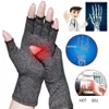 1 Pair Compression Arthritis Gloves Support Cotton Joint Pain Relief Hand Brace Women Men Therapy Wristband