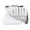 Freeshipping 초음파 cavitation 슬리밍 기계 6 in 1 lipo 레이저 바디 진공 무선 주파수 RF 살롱 스파 아름다움 장비 8 패드 굽기 지방