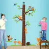 Grande albero alto Decorazione cameretta bambini sfondo decorativo laminato asilo 210420