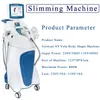 VELA BODY SLAMNING MULTIFUNCTIONAL MACHINE FAT FAT FRÅGA VACUUM ROLLER RF FORMING Cellulit Massage 40K Cavitation Head Lymf Drainerad