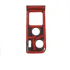 Garniture de couvercle de panneau de commutateur de phare rouge, pour Chevrolet Silverado /GMC Sierra 14-18