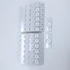 Perles lumineuses Premium 100 PCS/lot 3 V 6 V SMD lampe avec filtre à lentille optique pour 32-65 pouces LED rétro-éclairage bande TV réparation