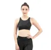 Dames yoga sportbeha hoge impact voor fitness hardlooppad cropped top sportkleding tanktops push-up bh