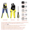 PARON Pliers Wire Crimpers Engineering Ratchet Terminal Crimping Pliers Hand Tools Terminals Pliers Kit 211110